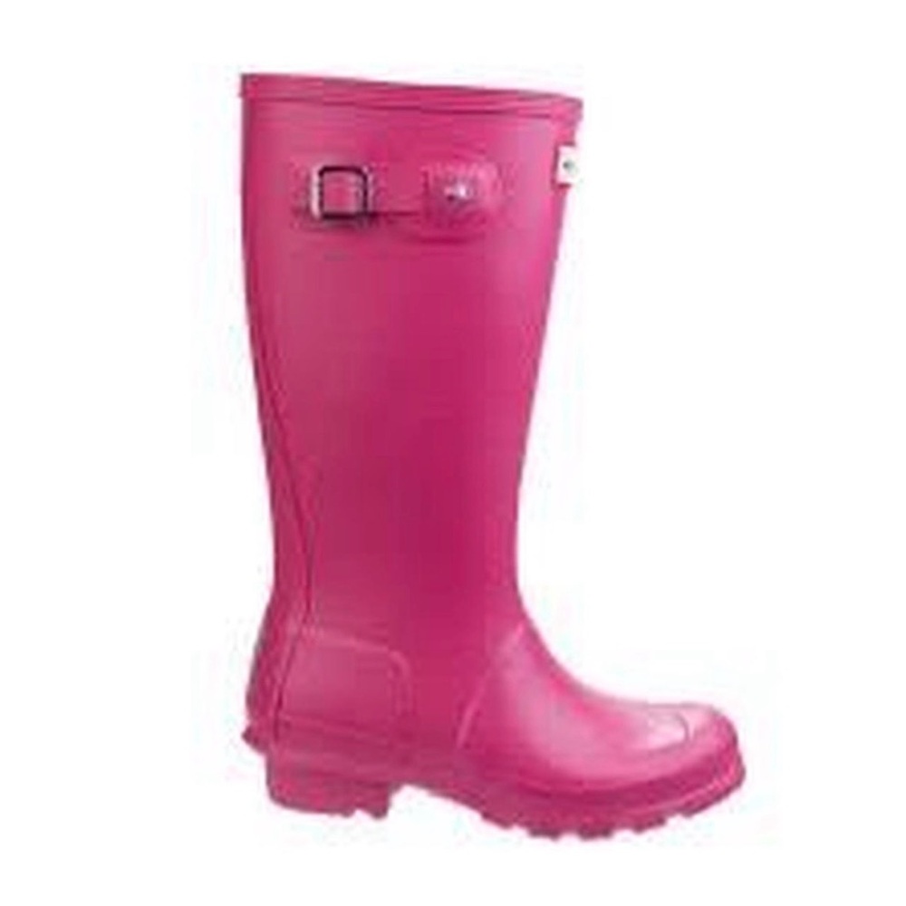 Hunter Fuchsia Rain Boots